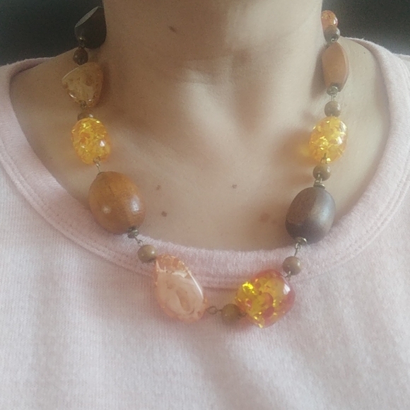 Faux Amber necklace by You&I - Picture 4 of 5